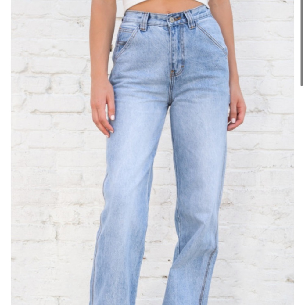 Brandy Melville Feanne Medium Wash Jeans